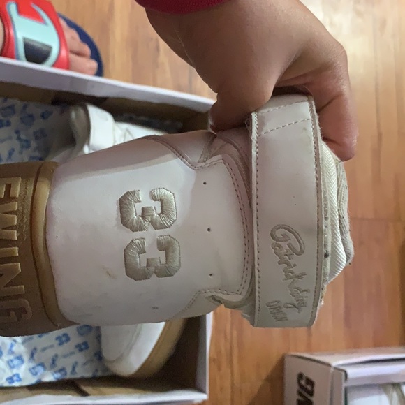 White Patrick Ewing Shoes - Picture 2 of 3